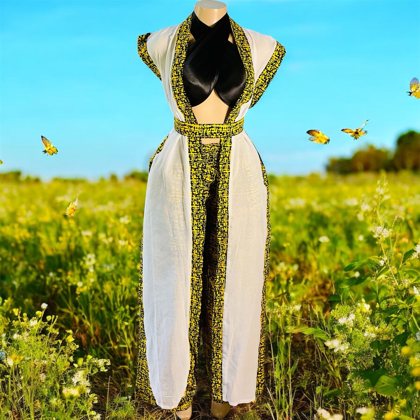 Shiffon kimono