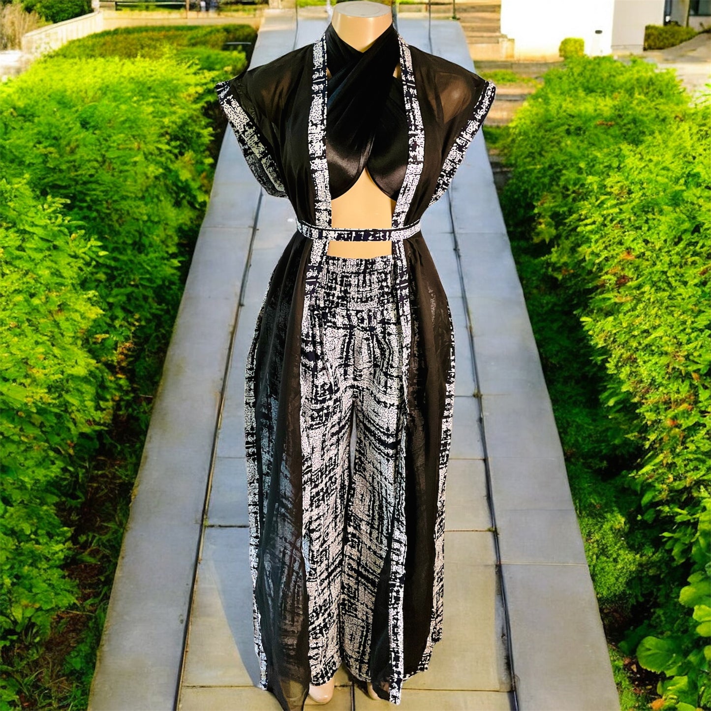 Shiffon kimono