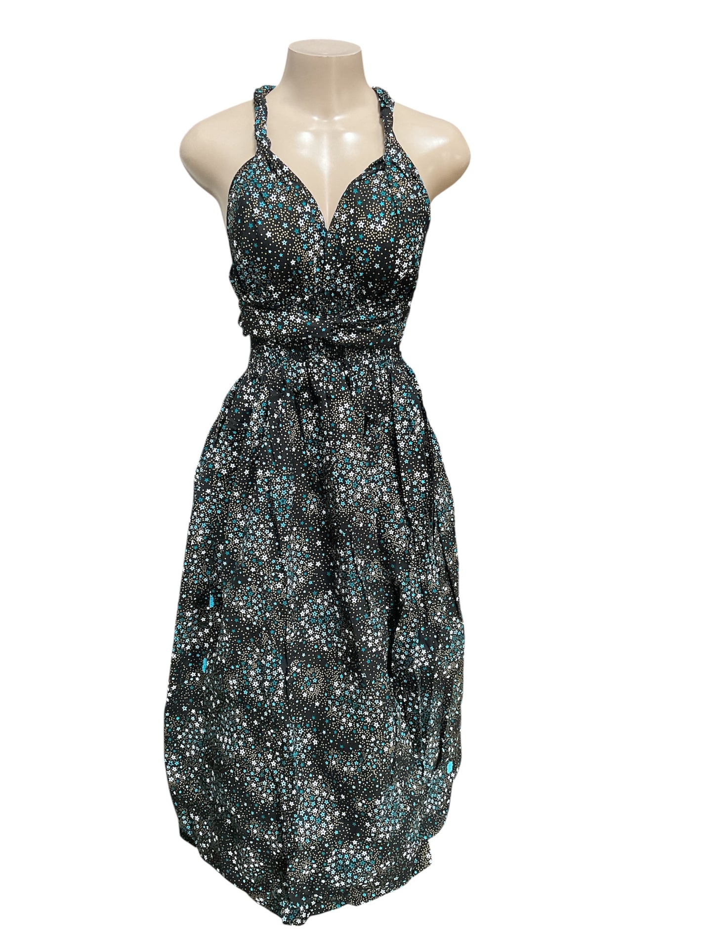 Long African Print Infinity Dress Collection – Convertible Maxi Dresses