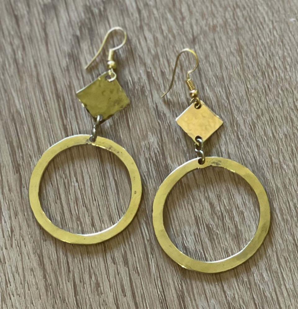 Brass Earings