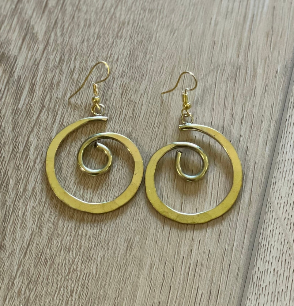 Brass Earings