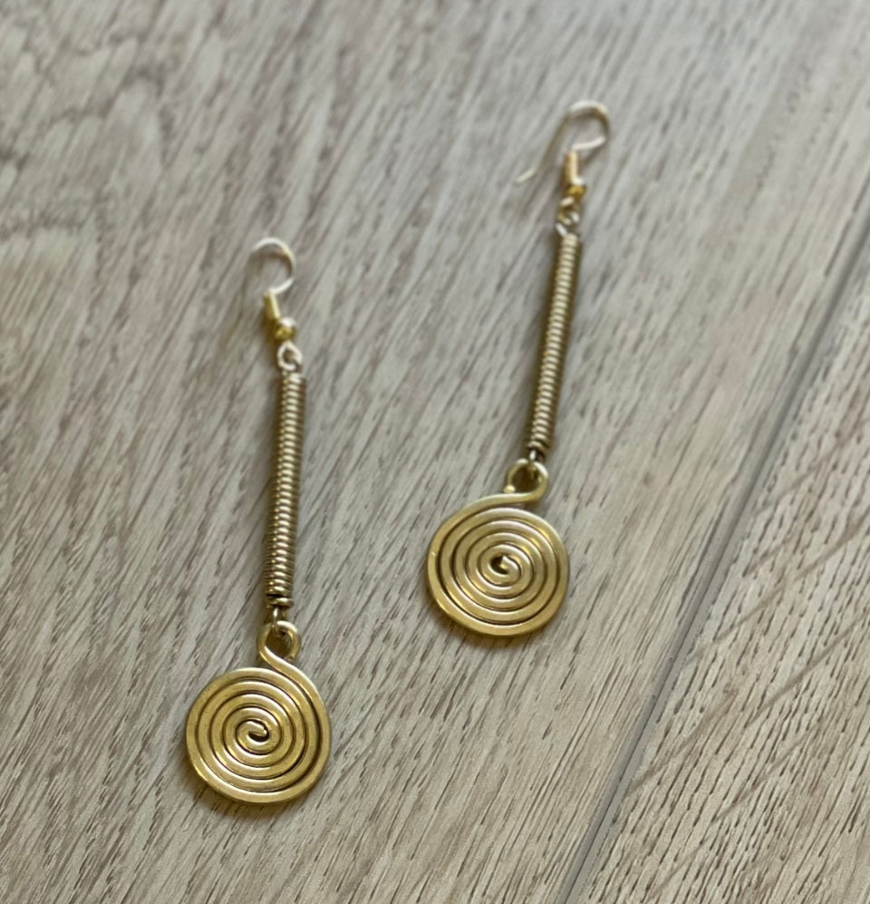 Brass Earings