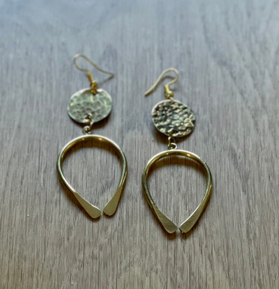 Brass Earings