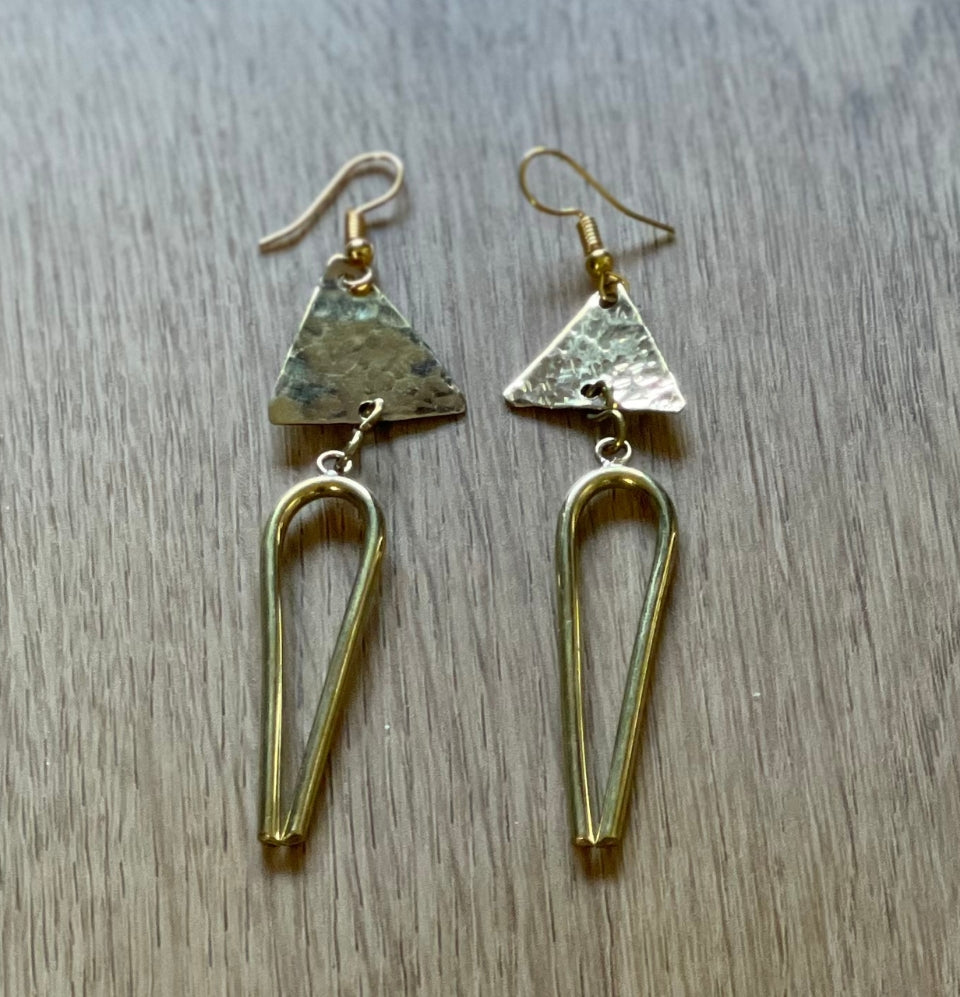 Brass Earings