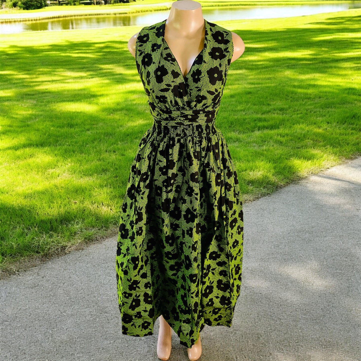 Long African Print Infinity Dress Collection – Convertible Maxi Dresses