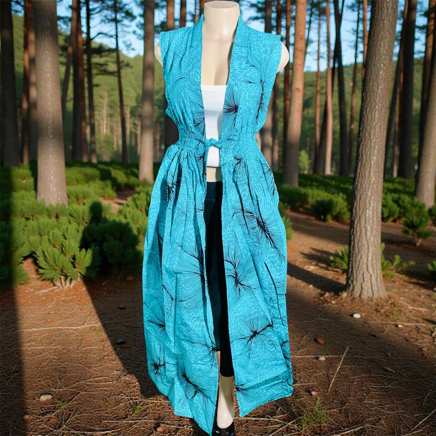 African Print Jacket Kimono