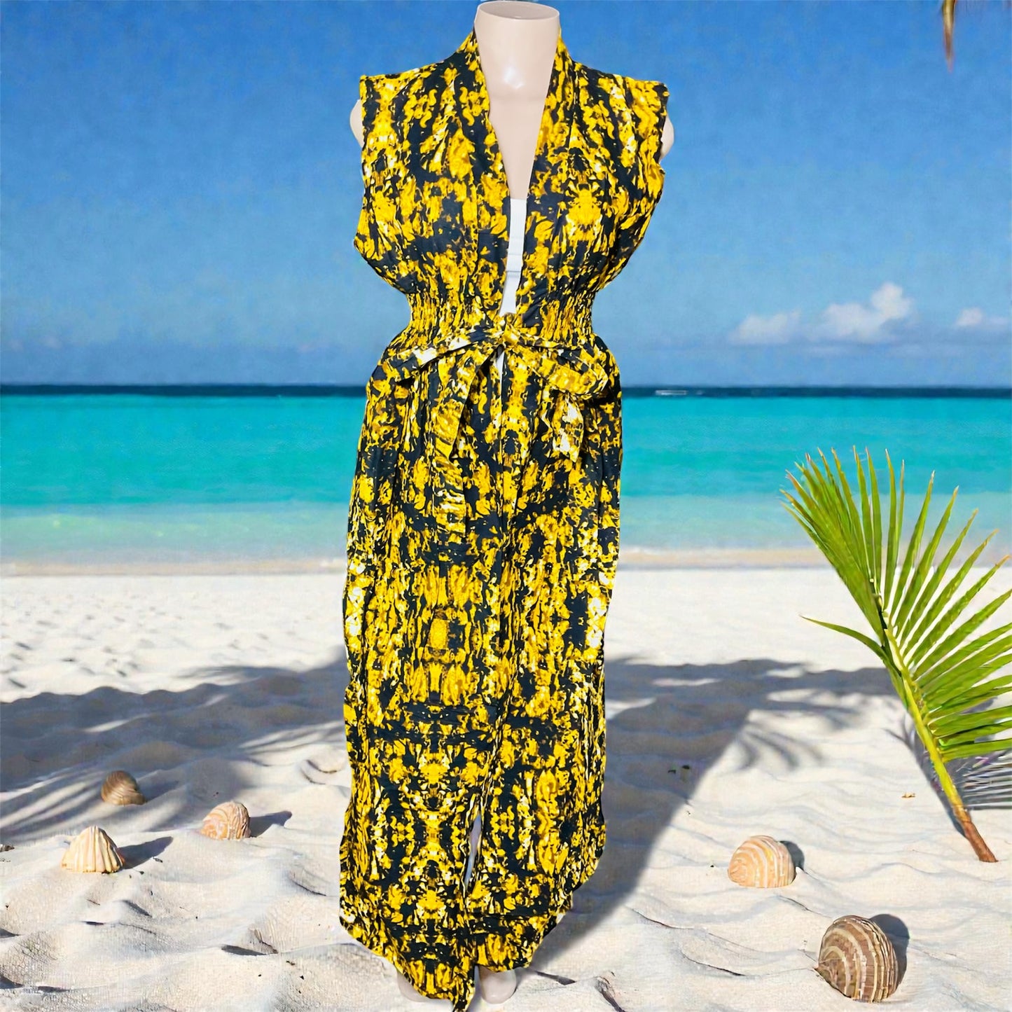 African Print Jacket Kimono