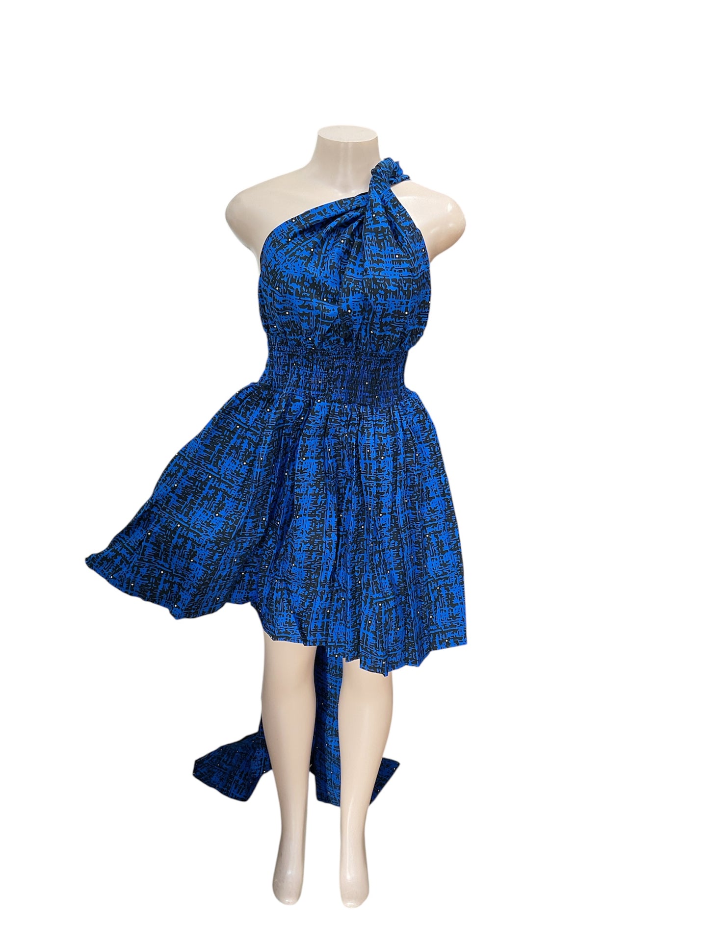 African Print Infinity Short Dress Collection